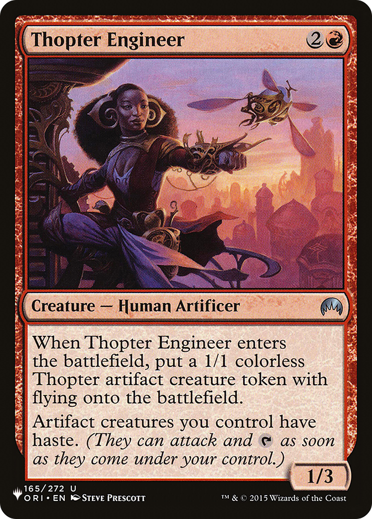 Thopter Engineer (LIST-165/272) - The List、Wizards of the Coast、kayou