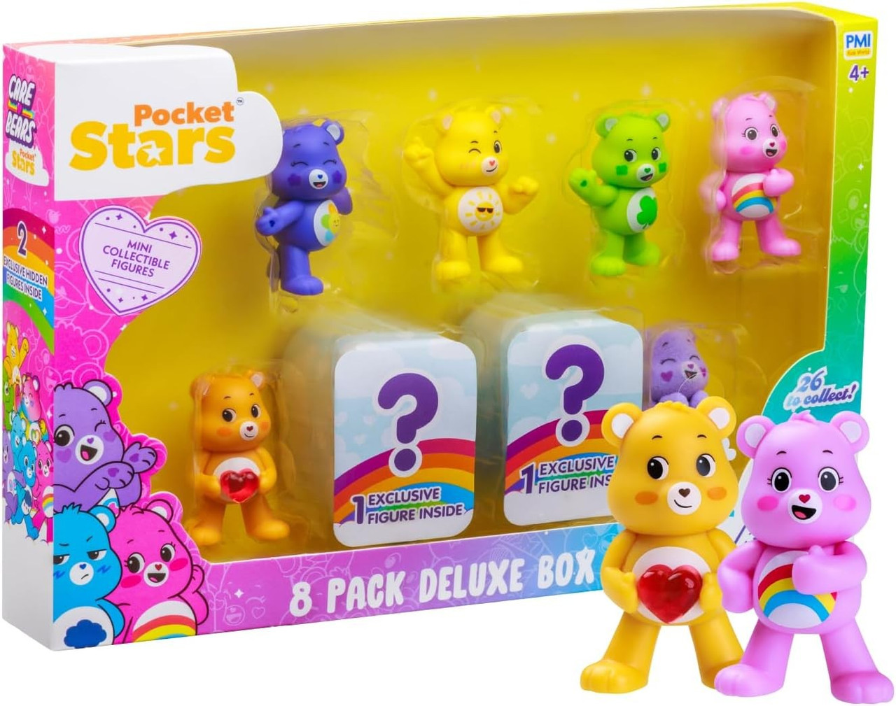 Pocket Stars Care Bears 8 Pack Deluxe Box Assortment A、ToyWiz、kayou