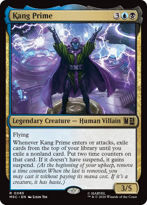 Kang Prime (Foil) | Marvel Super Heroes Commander、Magic: The Gathering、kayou