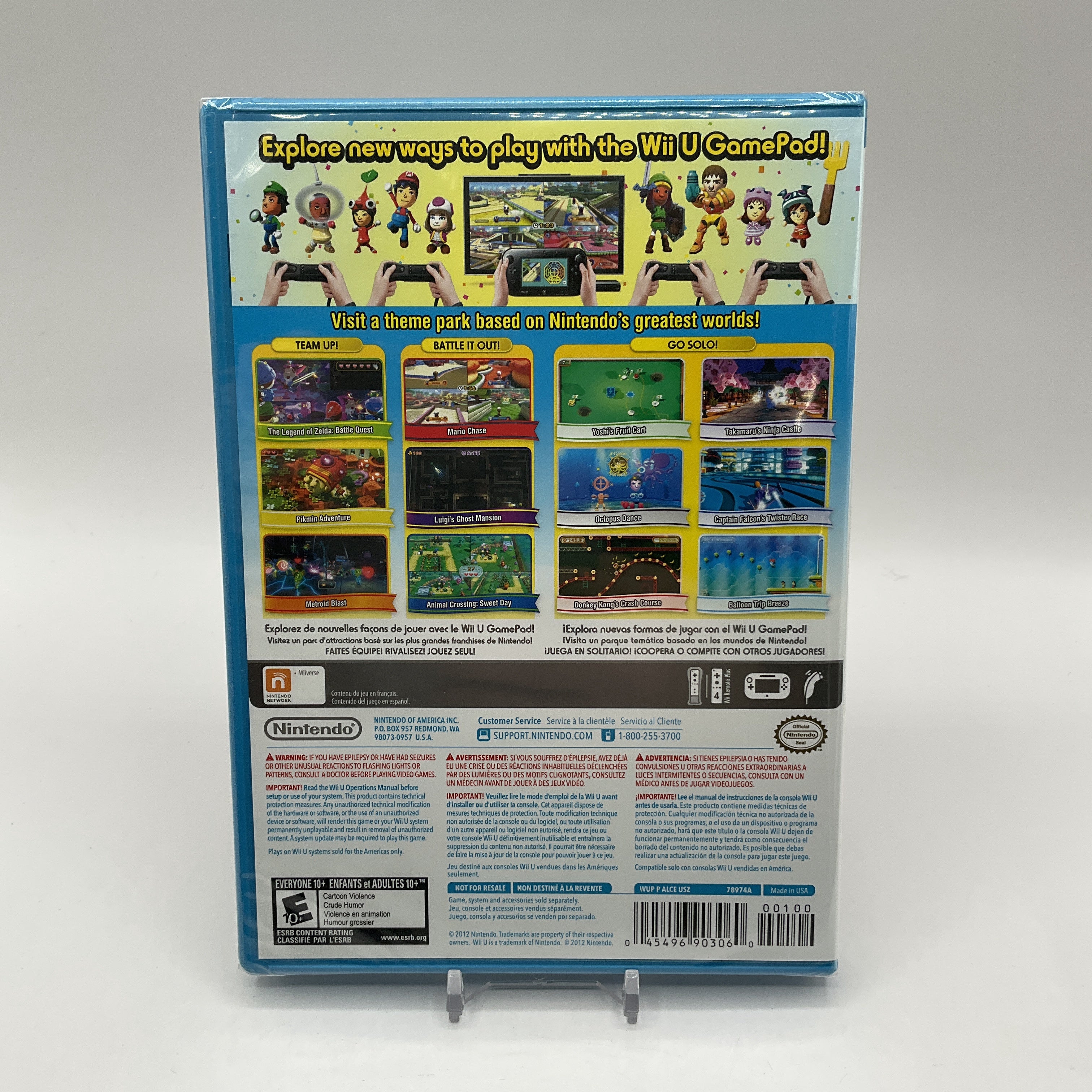 Nintendo Land Wii U Sealed、Collector Store LLC - VG、kayou