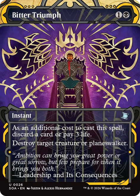 Bitter Triumph (Mystical Archive) | Secrets of Strixhaven Mystical Archive、Magic: The Gathering、kayou