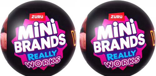 Mini Brands! Really Works Vinyl LOT of 2 Mystery Packs 4 RANDOM Mini Vinyl Records Per Pack、ToyWiz、kayou
