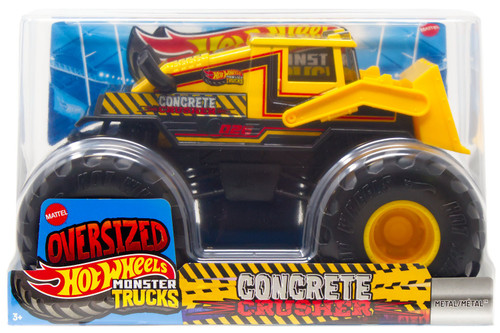 Hot Wheels Monster Trucks Oversized Concrete Crusher Diecast Car、ToyWiz、kayou